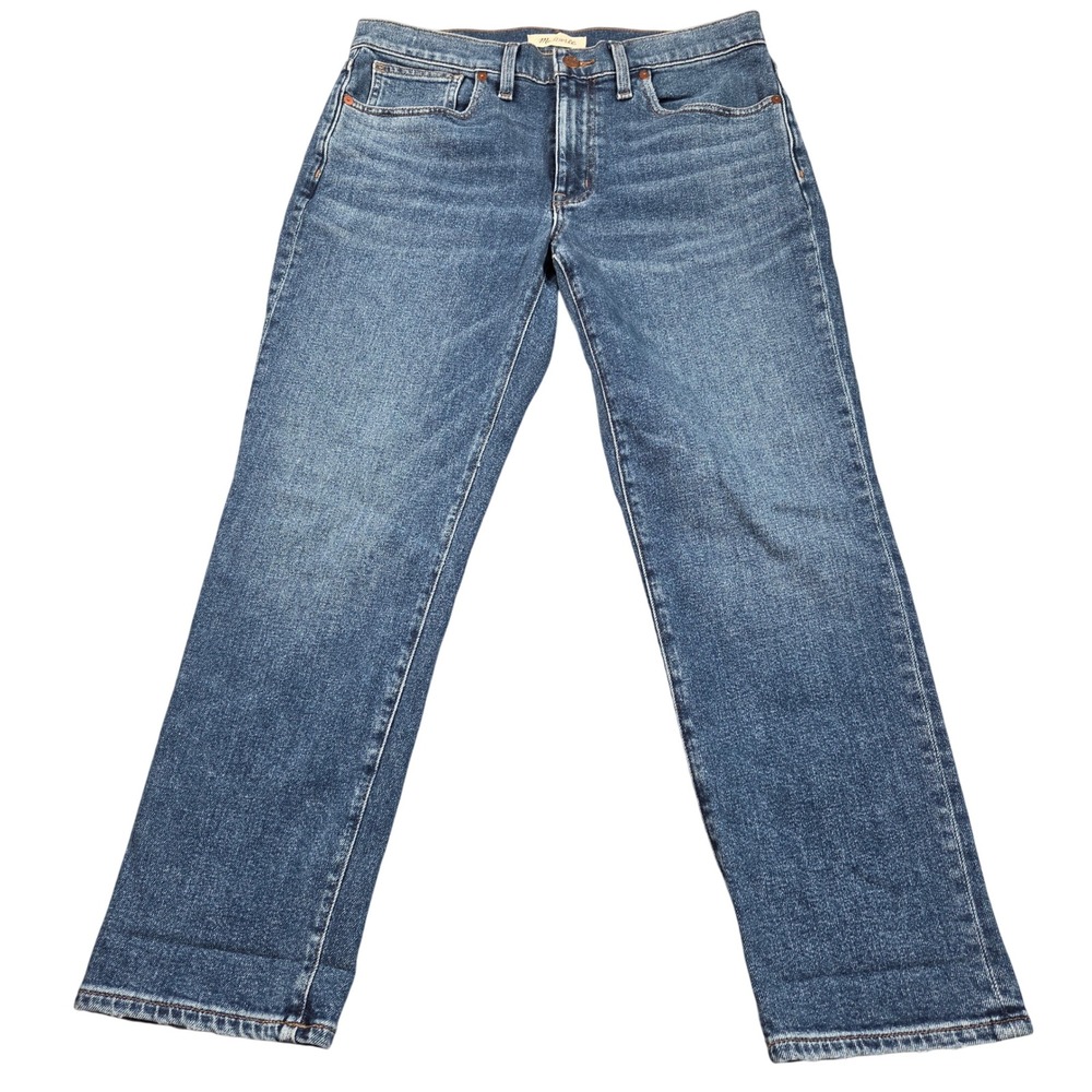 Madewell Roadtripper Slim Boyjeans Womens W28P Petite Blue Denim NC481